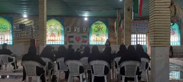 تجمع مدافعان سلامت دلیجان در حمایت از فلسطین