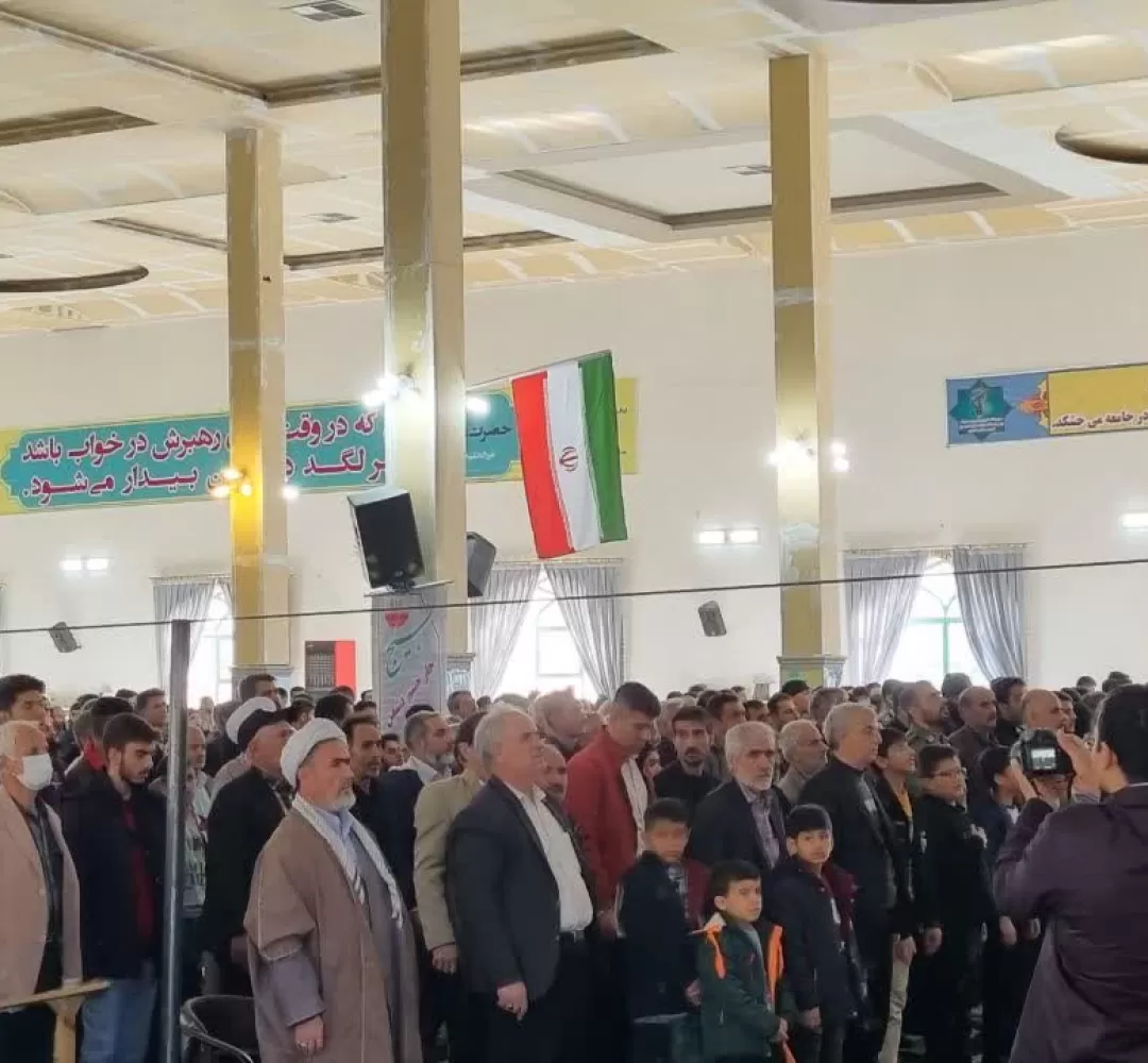 اجتماع بزرگ بسیجیان ساوه