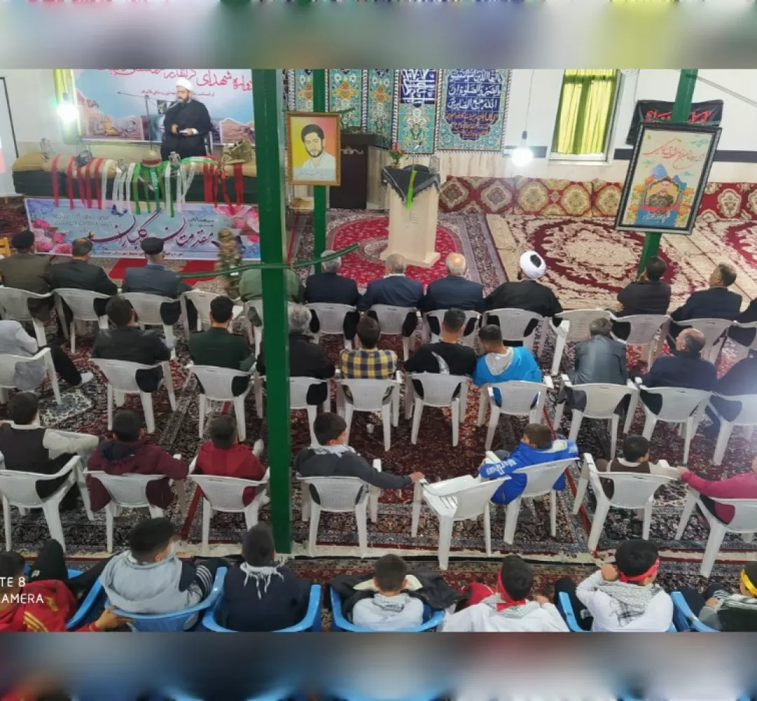 مراسم یادواره شهدای روستای قالیباف