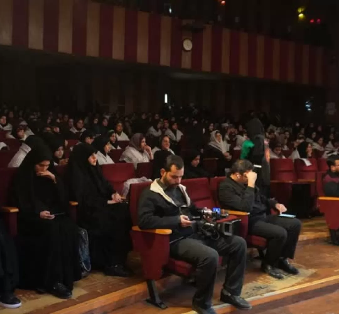 اجتماع دختران حاج قاسم در ساوه برگزار شد