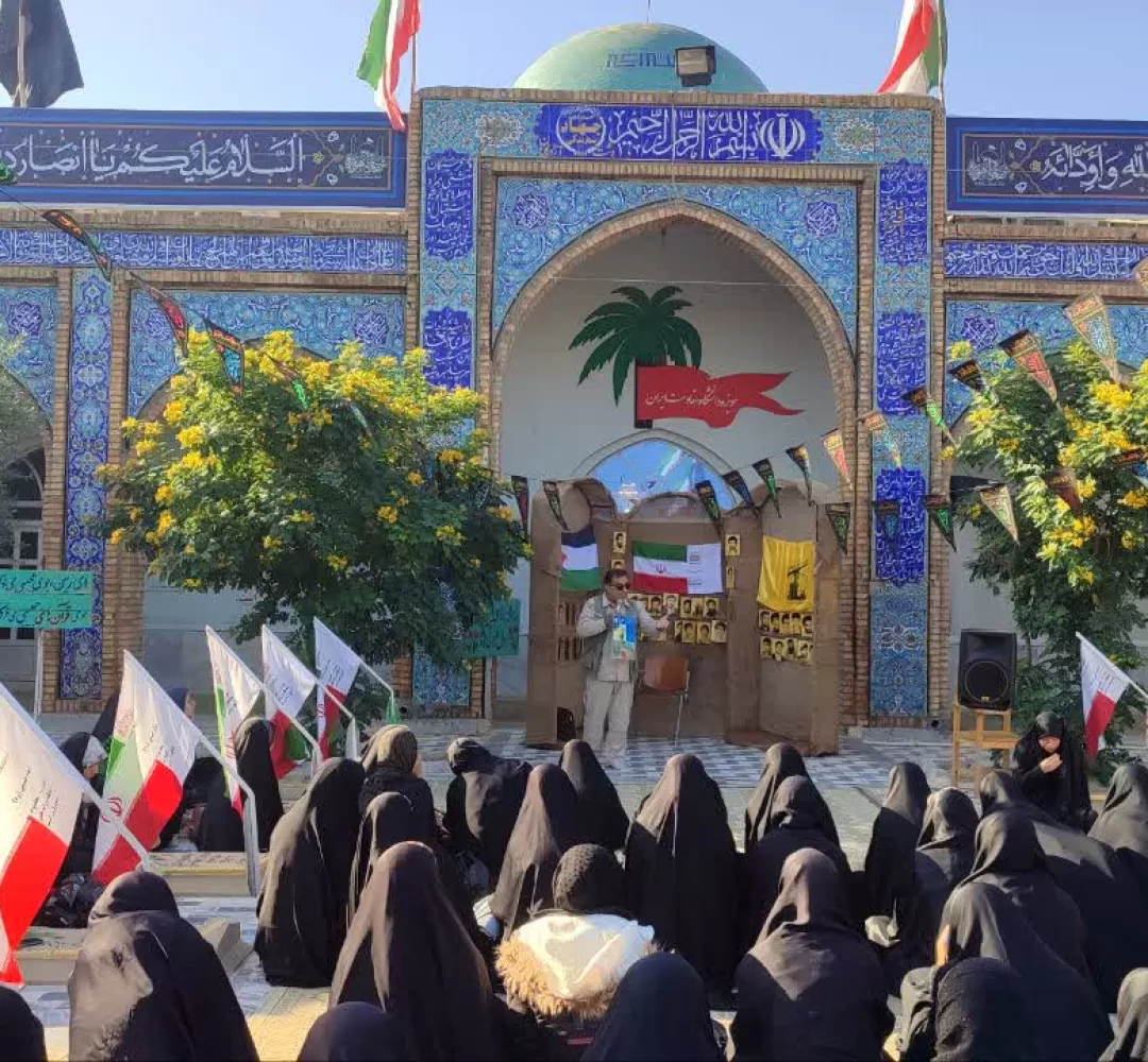 میثاق دانشآموزان فراهانی با شهدا در مناطق عملیاتی