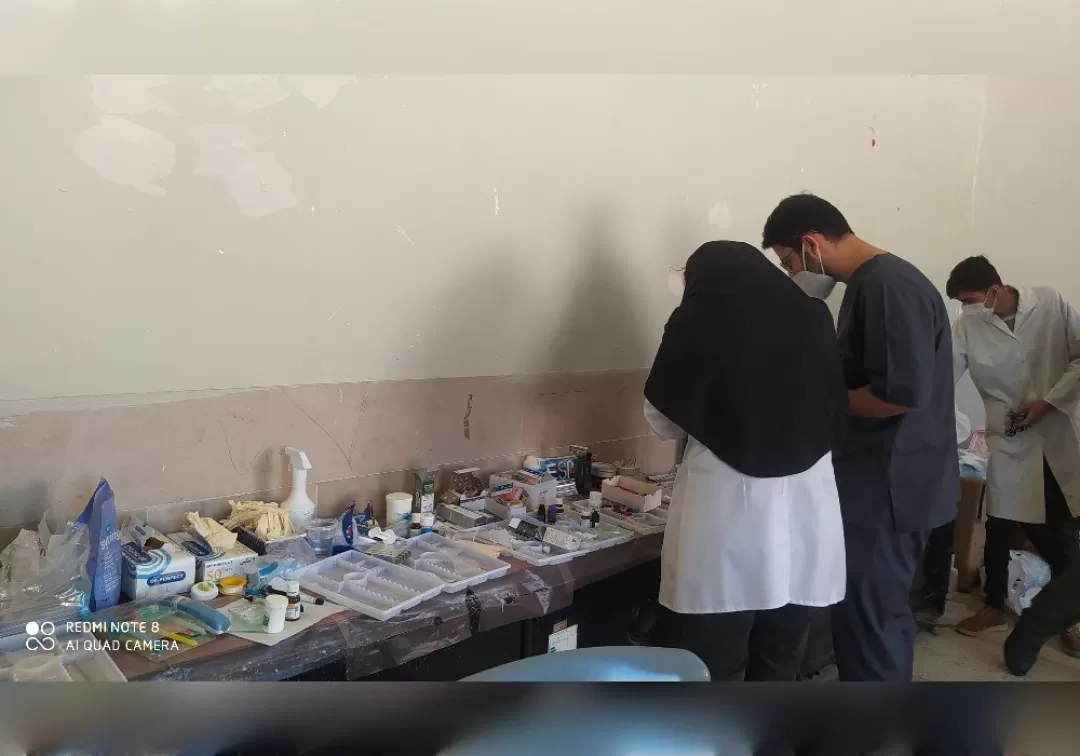 حضور پزشکان متخصص جهادگر در روستاهای خنداب