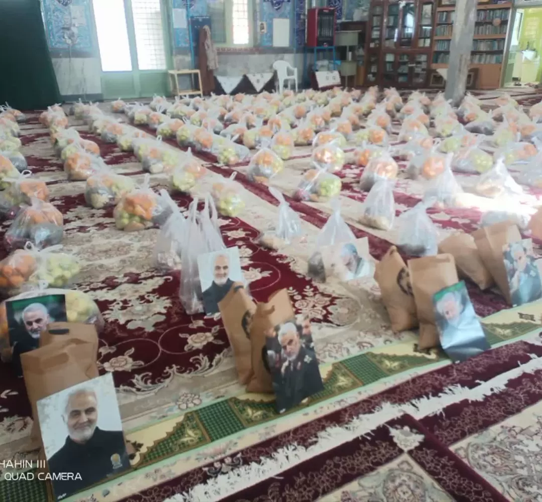 توزیع ۱۱۰۰ بسته مهدوی در فراهان