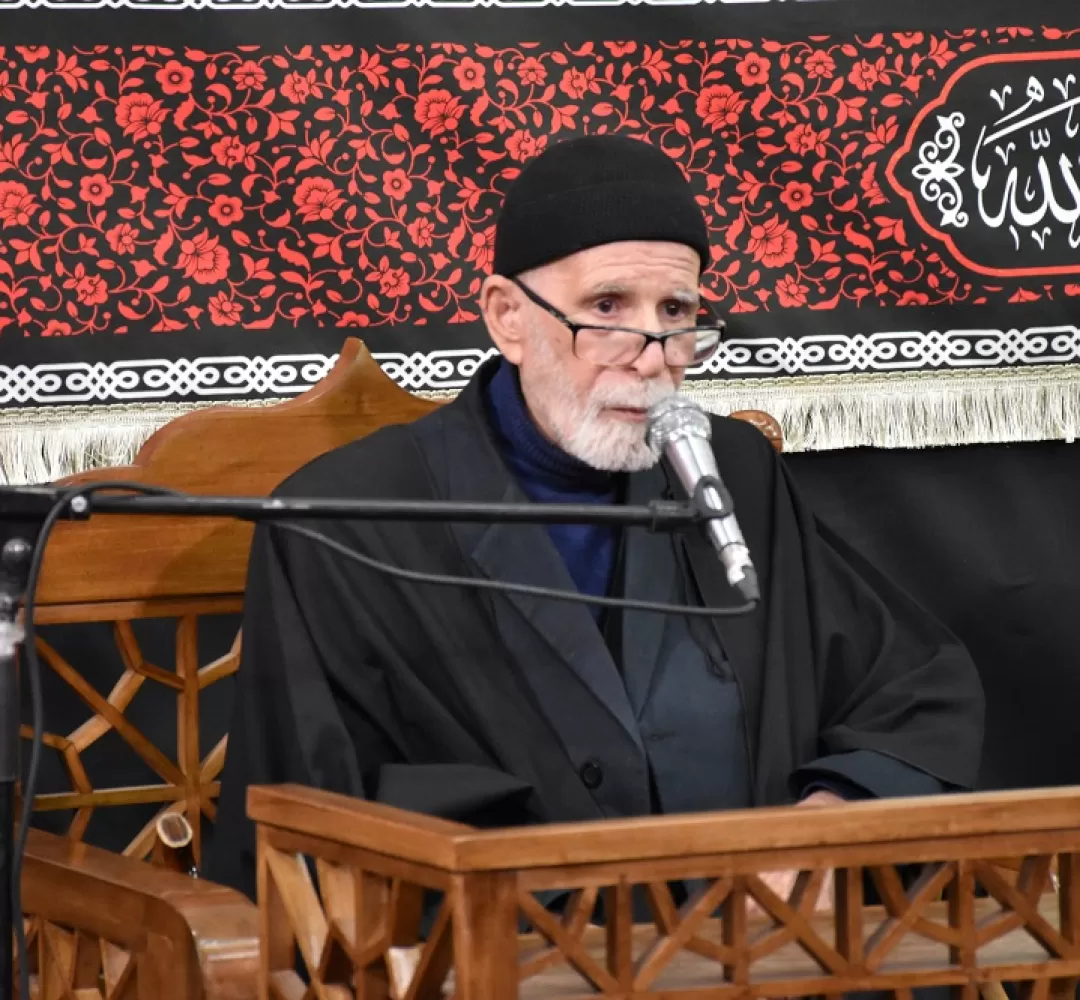 روضه خوانی پیرغلام حسینی در مصلای اراک