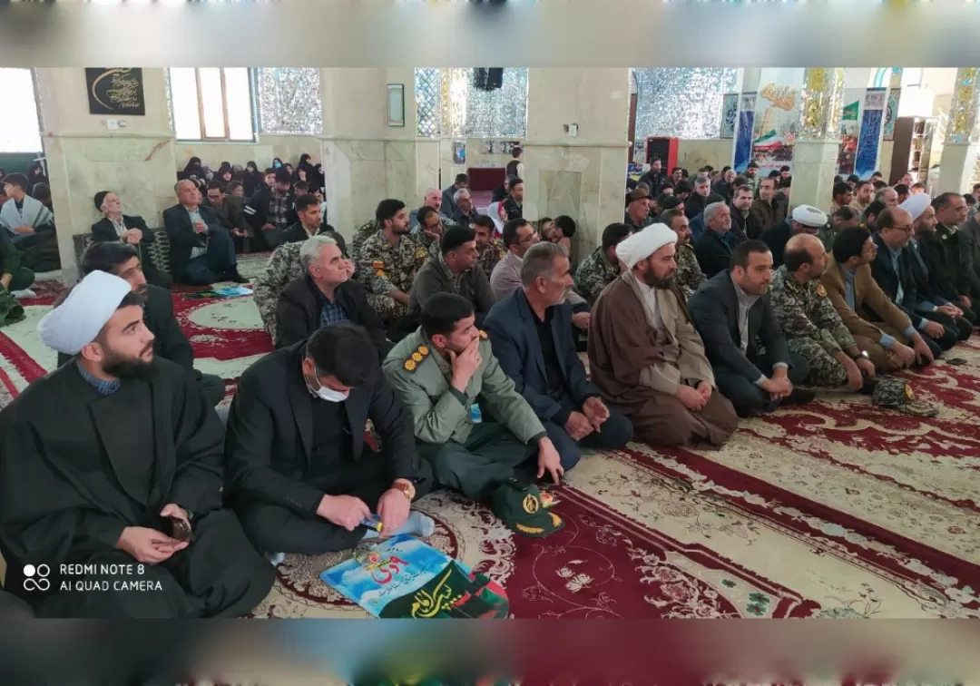 مراسم 9 دی در خنداب برگزار شد