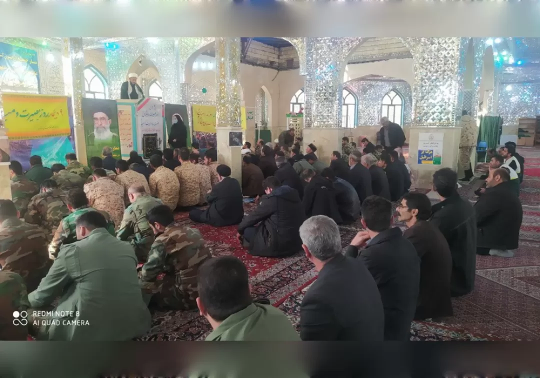 مراسم 9 دی در خنداب برگزار شد