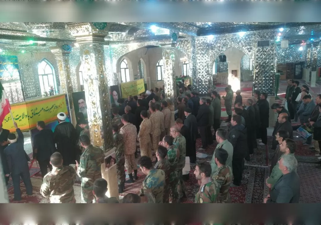 مراسم 9 دی در خنداب برگزار شد