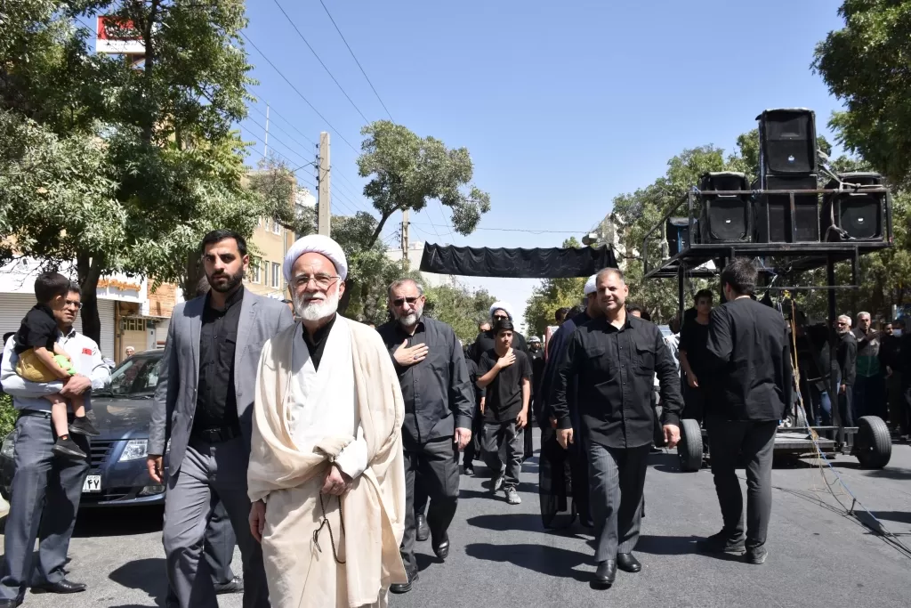 تجمع عزاداران رضوی در اراک