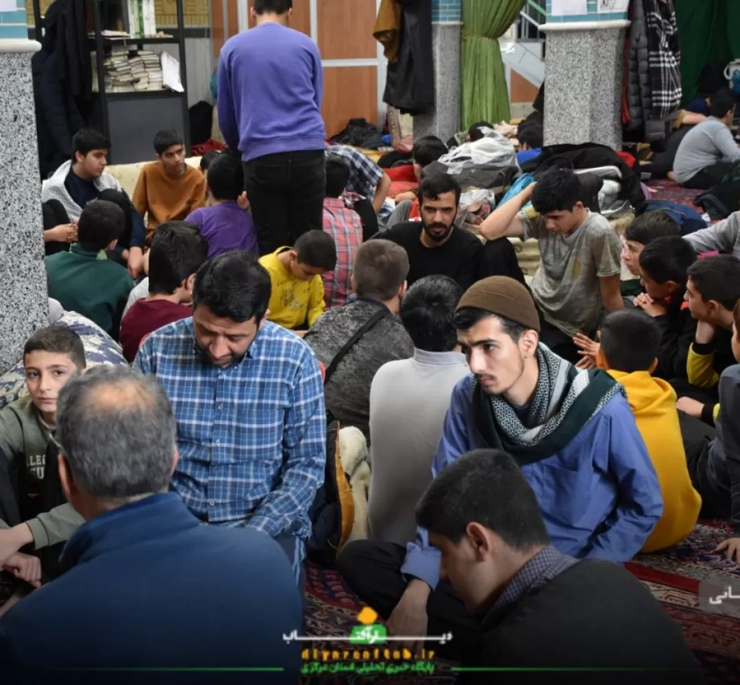 شکوه اعتکاف در اراک