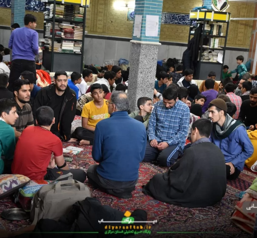 شکوه اعتکاف در شهر اراک