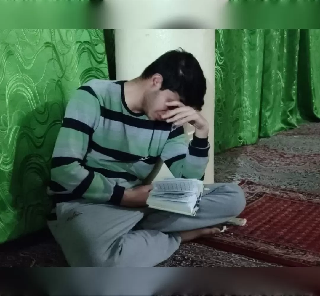 مراسم اعتکاف در خنداب