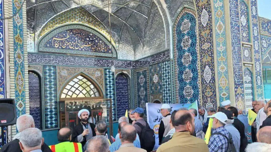 حرکت کاروان پیاده‌روی حرم تا حرم