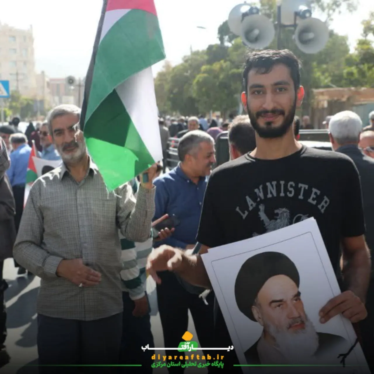 راهپیمایی جمعه‌های خشم در کلانشهر اراک برگزار شد