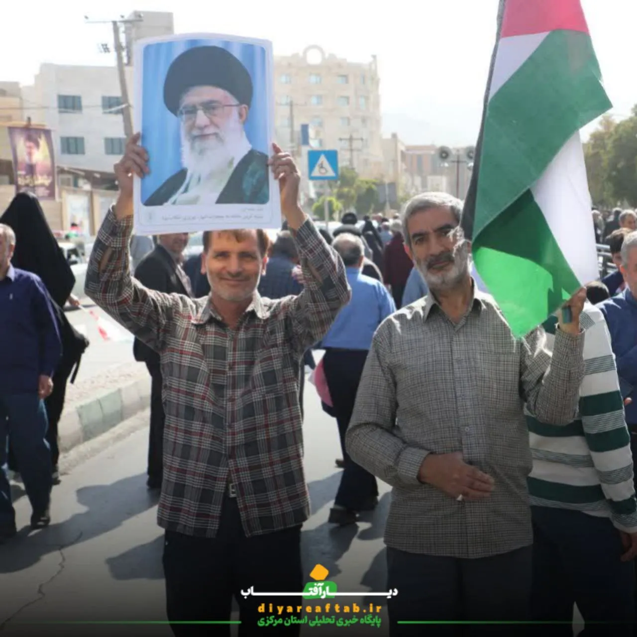 راهپیمایی جمعه‌های خشم در کلانشهر اراک برگزار شد