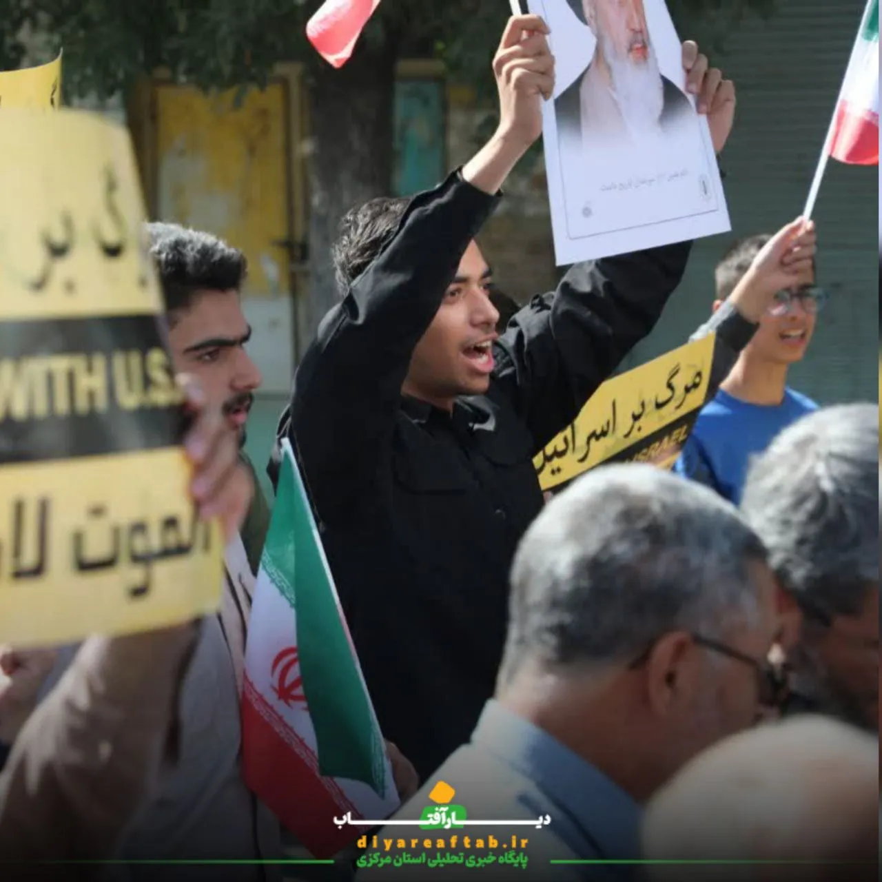راهپیمایی جمعه‌های خشم در کلانشهر اراک برگزار شد