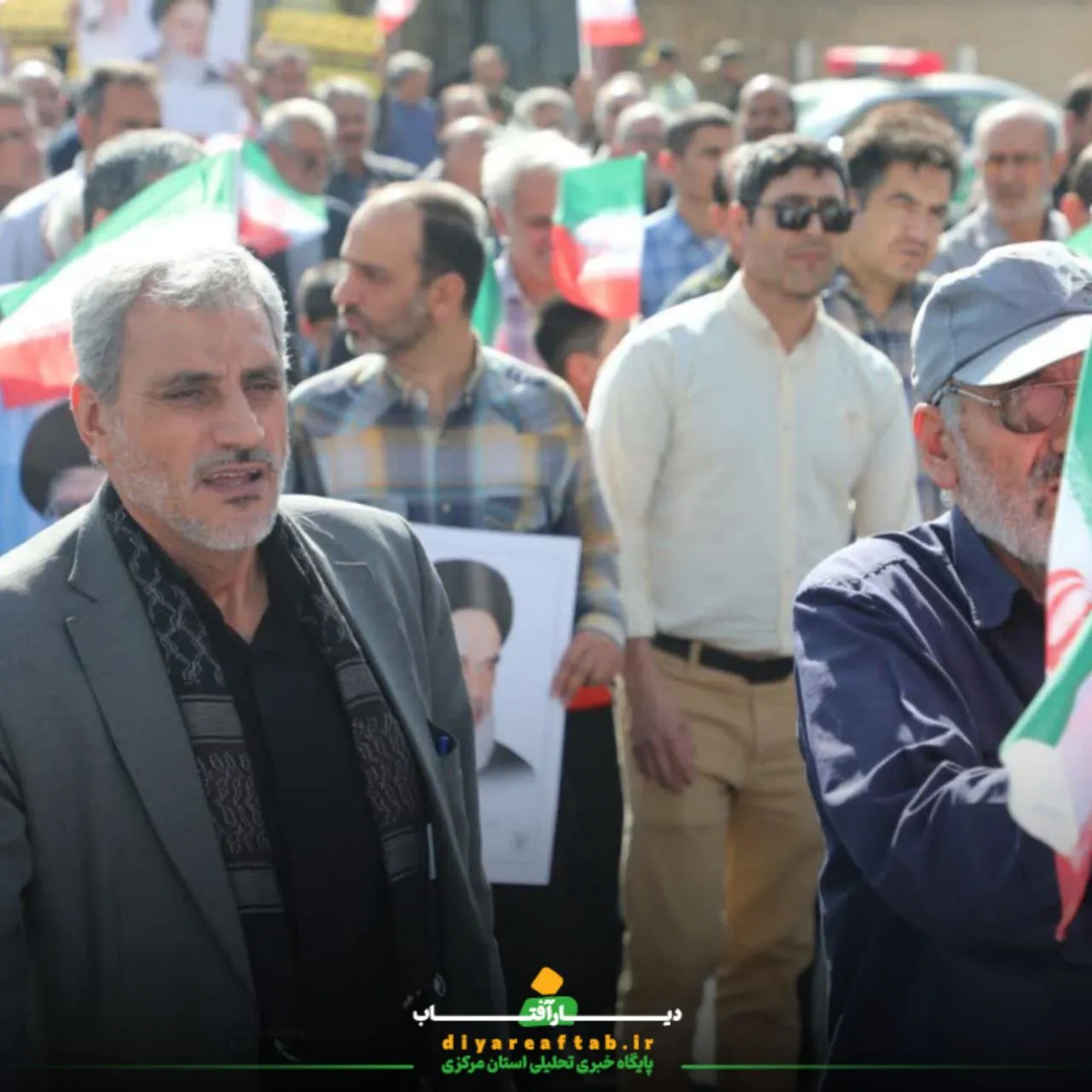 راهپیمایی جمعه‌های خشم در کلانشهر اراک برگزار شد