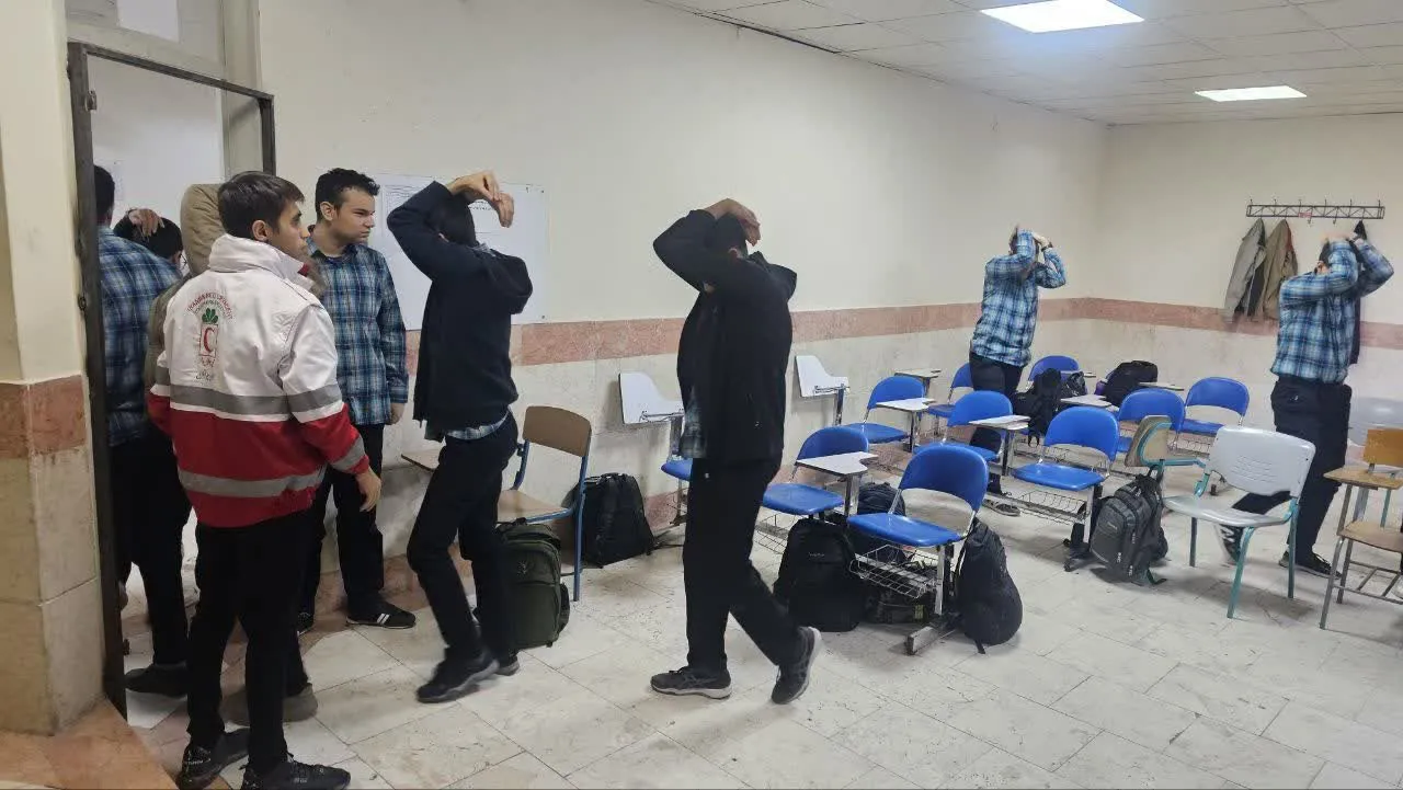 مراسم نکوداشت هفته پدافند غیرعامل در ساوه