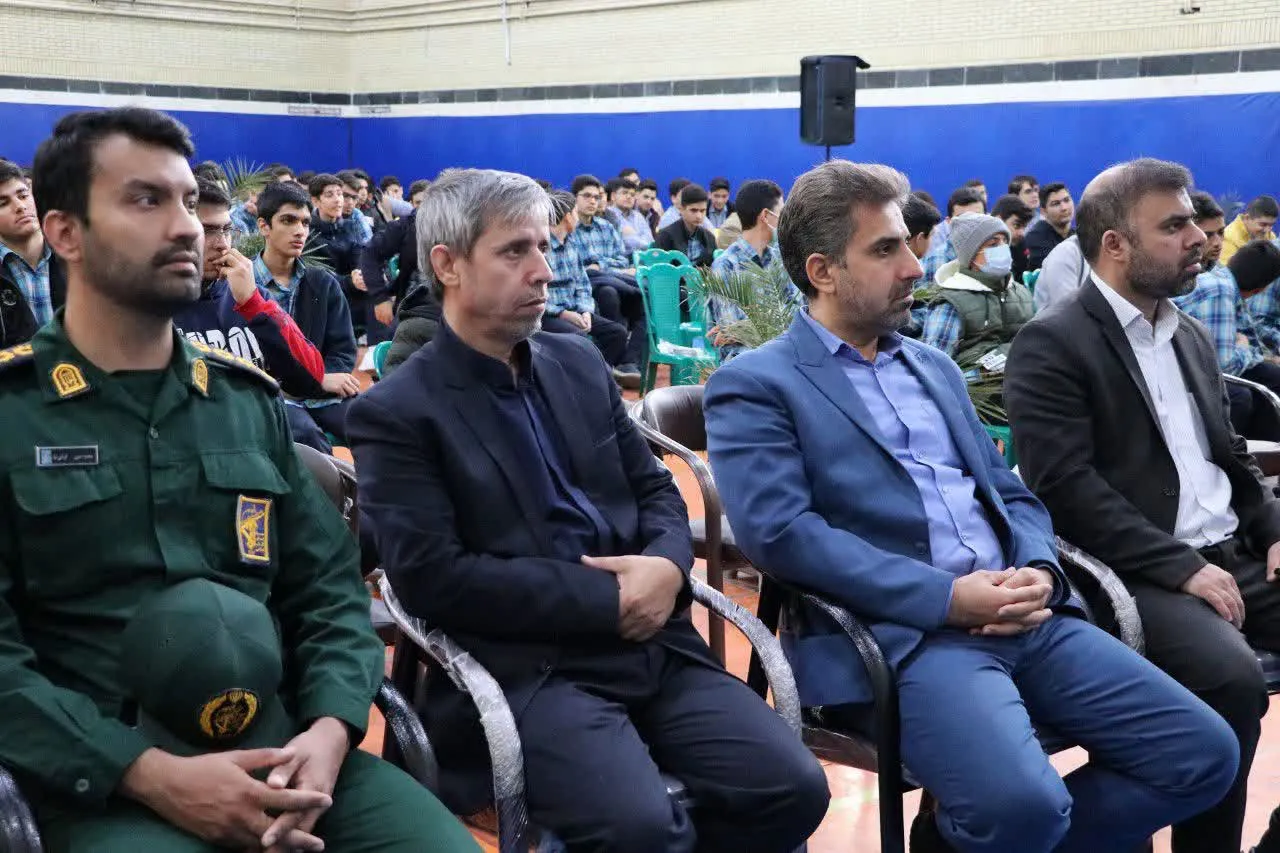 مراسم نکوداشت هفته پدافند غیرعامل در ساوه