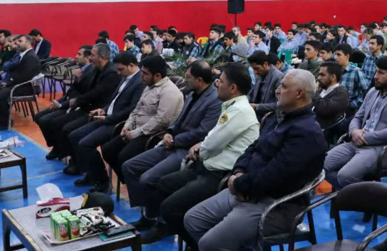 مراسم نکوداشت هفته پدافند غیرعامل در ساوه