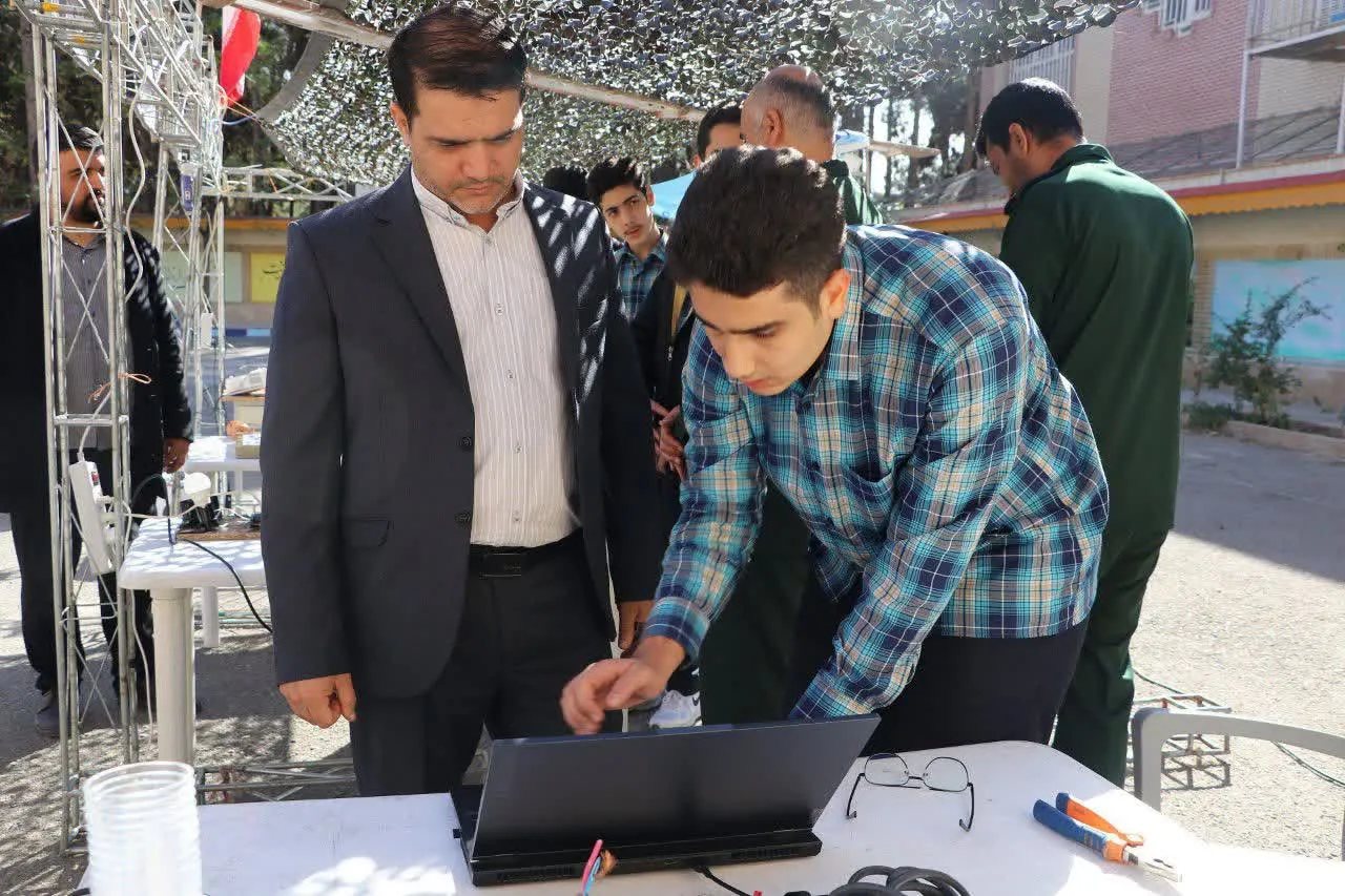 مراسم نکوداشت هفته پدافند غیرعامل در ساوه