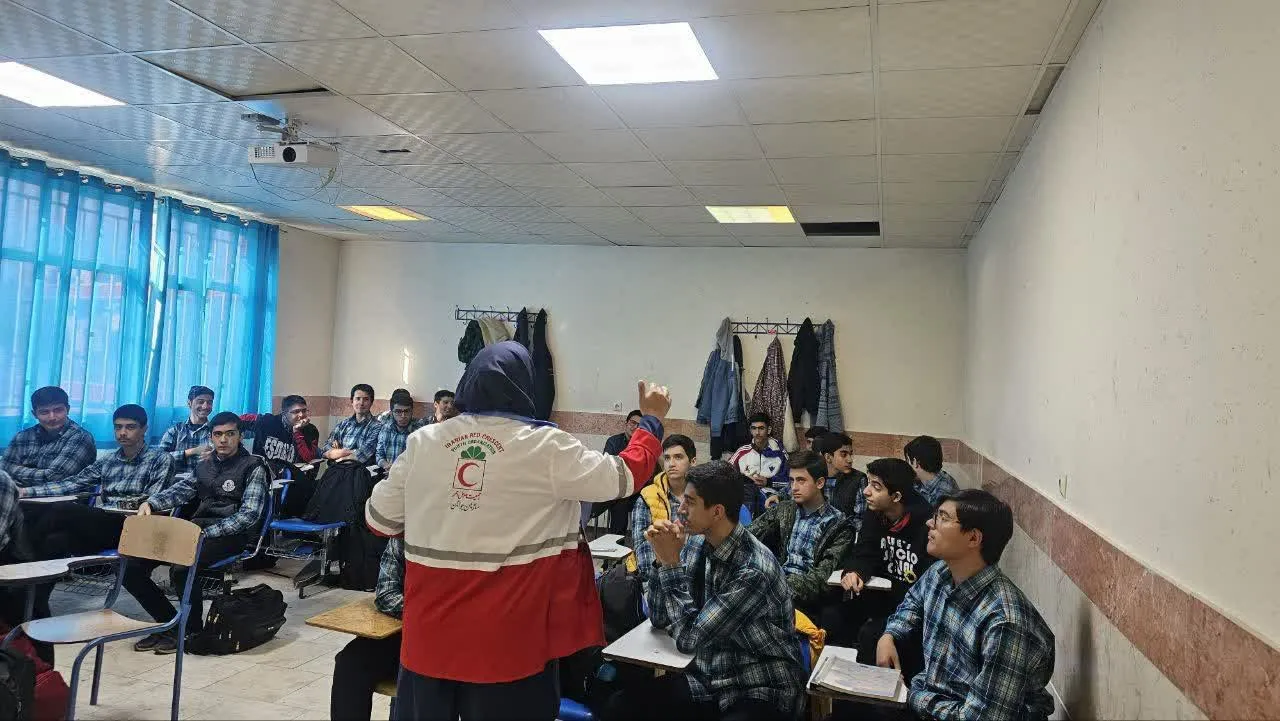 مراسم نکوداشت هفته پدافند غیرعامل در ساوه