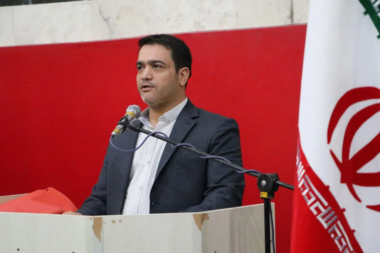 مراسم نکوداشت هفته پدافند غیرعامل در ساوه