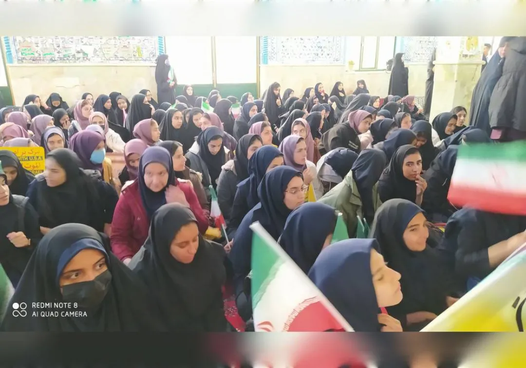 برگزاری راهپیمایی باشکوه ۱۳ آبان در خنداب