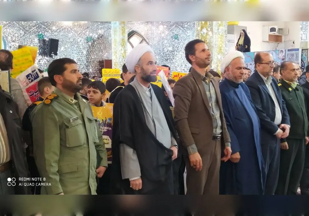 برگزاری راهپیمایی باشکوه ۱۳ آبان در خنداب