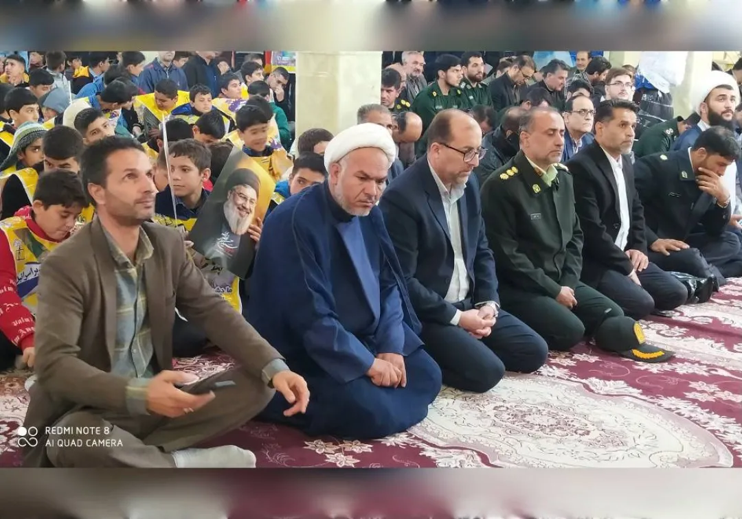 برگزاری راهپیمایی باشکوه ۱۳ آبان در خنداب