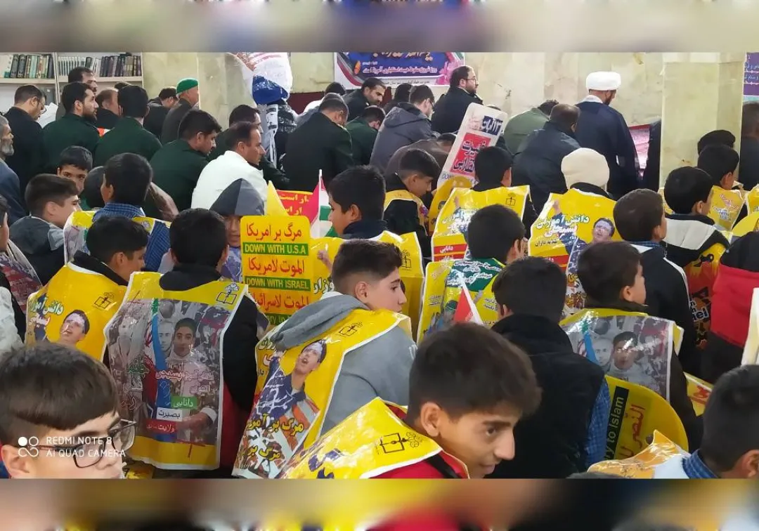 برگزاری راهپیمایی باشکوه ۱۳ آبان در خنداب