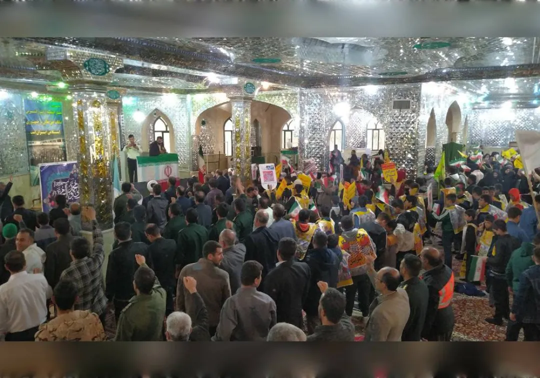 برگزاری راهپیمایی باشکوه ۱۳ آبان در خنداب