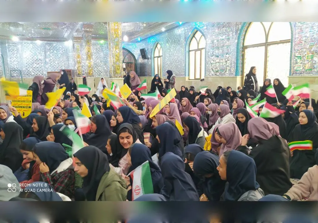 برگزاری راهپیمایی باشکوه ۱۳ آبان در خنداب
