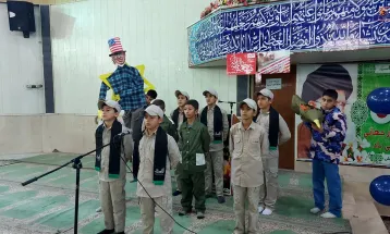 حماسه حضور ۱۳ آبان در تفرش