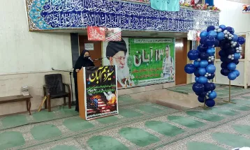 حماسه حضور ۱۳ آبان در تفرش