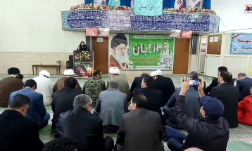حماسه حضور ۱۳ آبان در تفرش