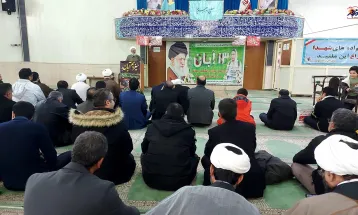 حماسه حضور ۱۳ آبان در تفرش