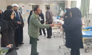 قدردانی از زحمات پرستاران در تفرش