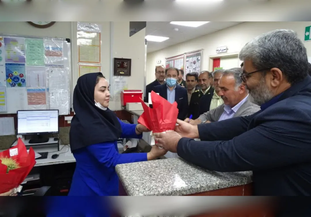 تقدیر از پرستاران خنداب