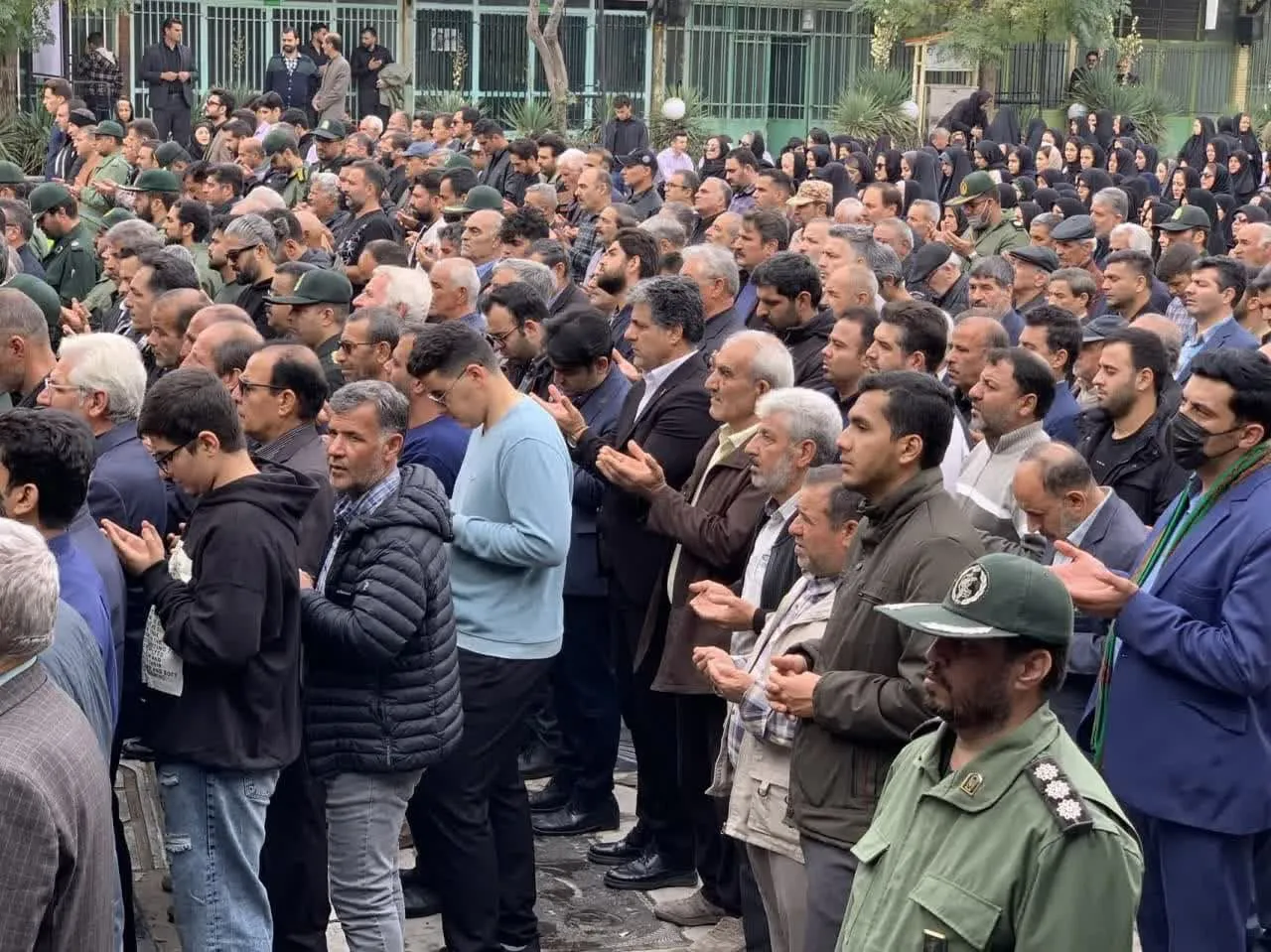 وداع با جانباز شهید «یدالله حسنلو» در ساوه