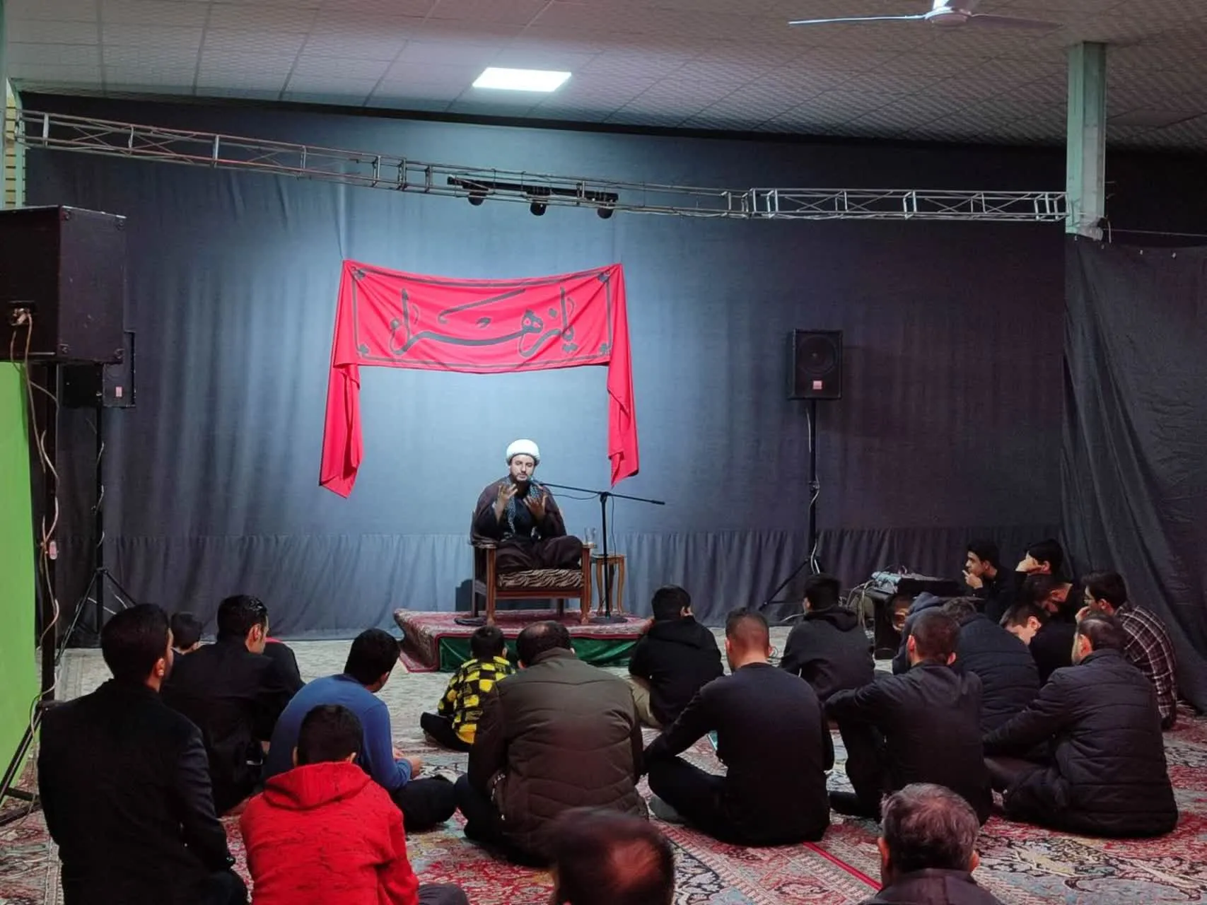 مراسم ایام فاطمیه اول در فراهان