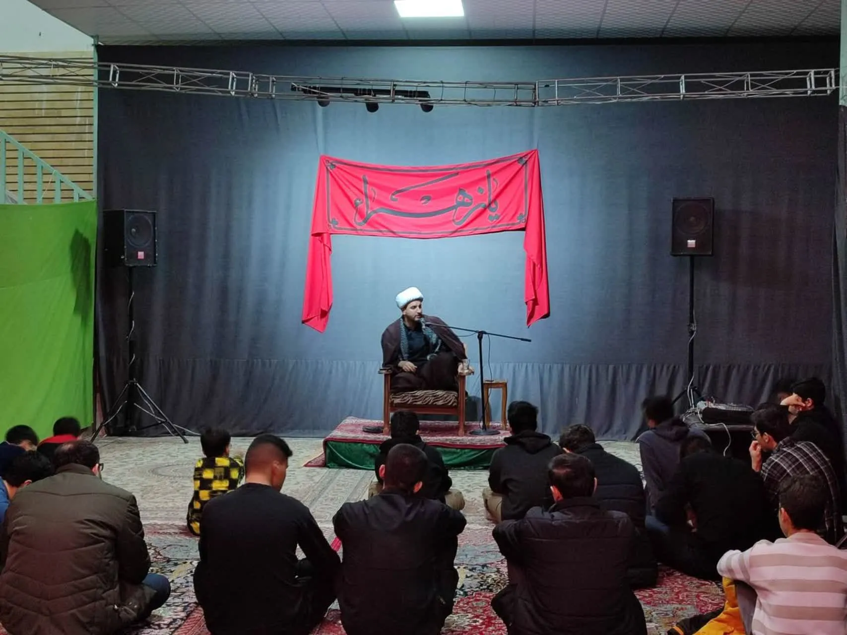 مراسم ایام فاطمیه اول در فراهان