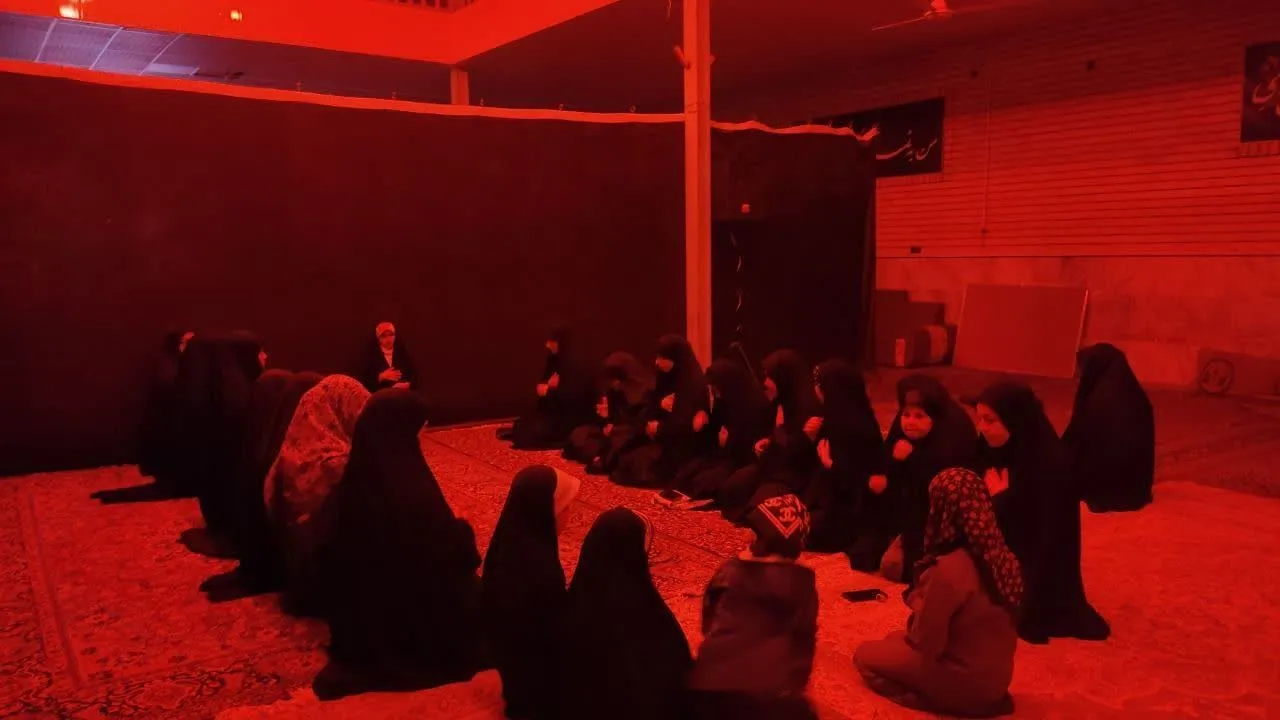 مراسم ایام فاطمیه اول در فراهان