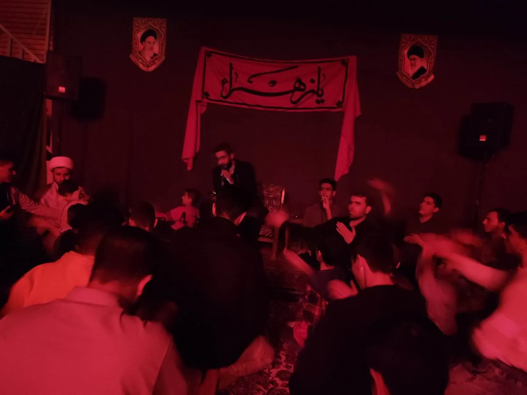مراسم ایام فاطمیه اول در فراهان