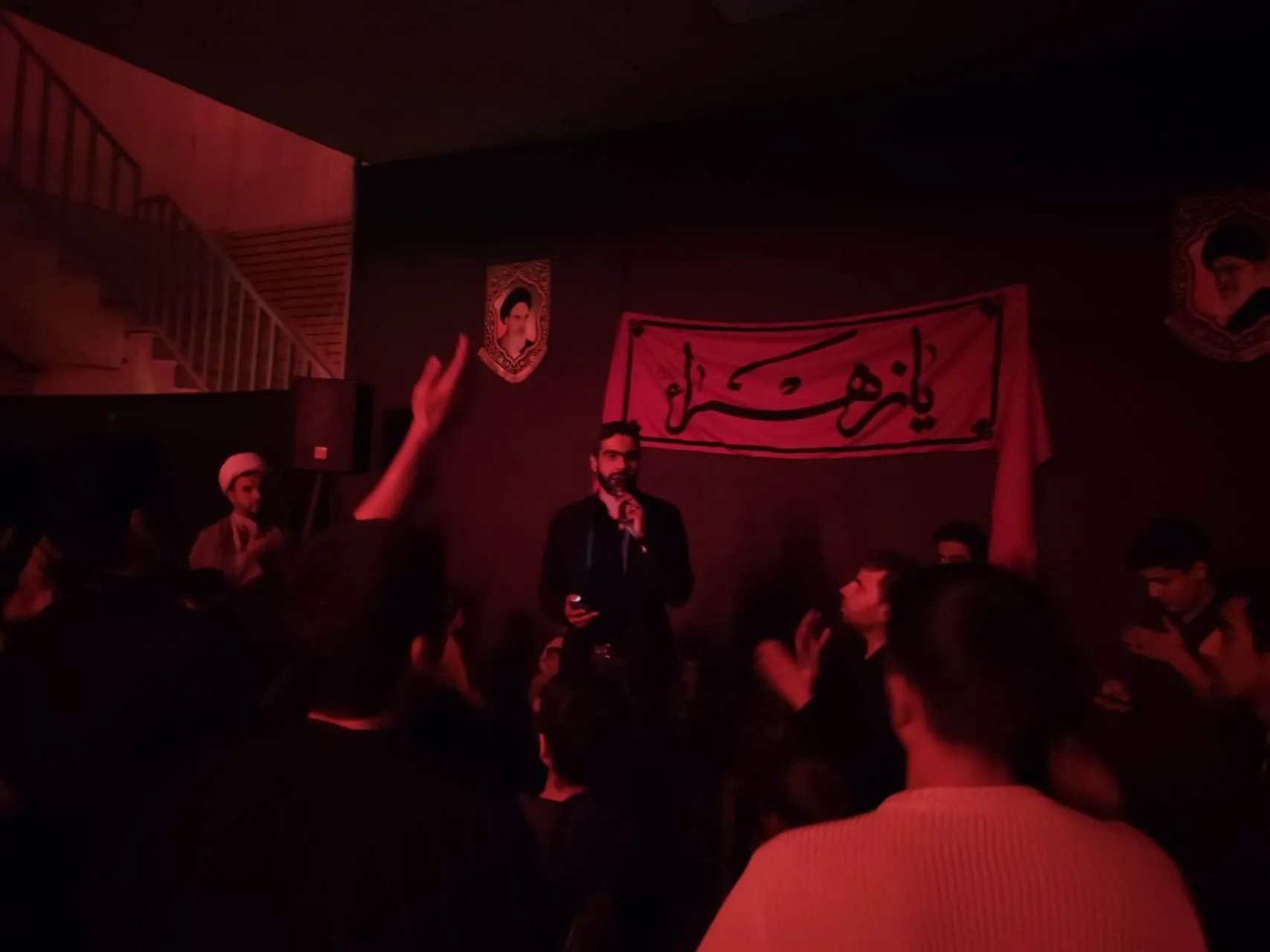مراسم ایام فاطمیه اول در فراهان
