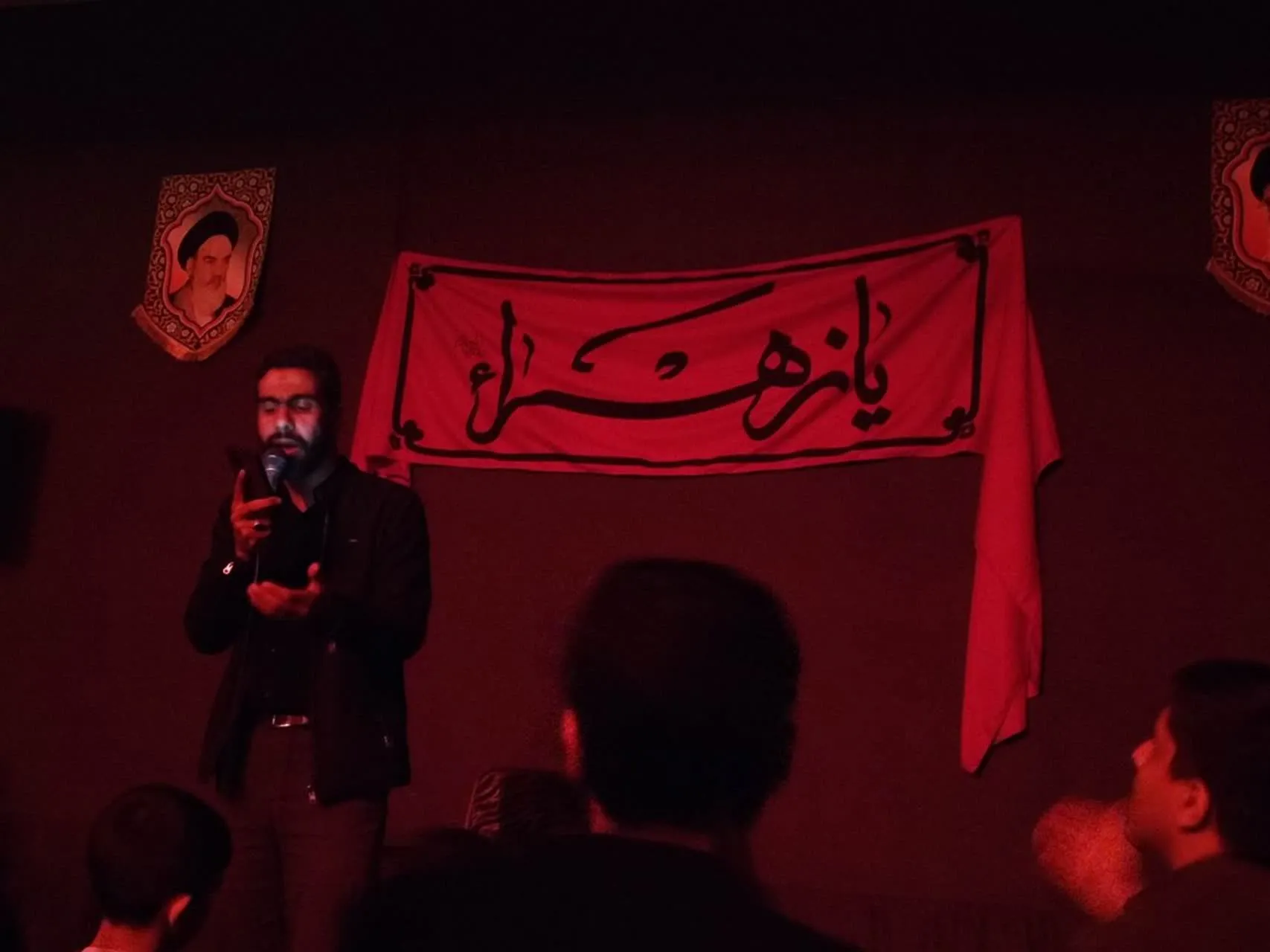 مراسم ایام فاطمیه اول در فراهان