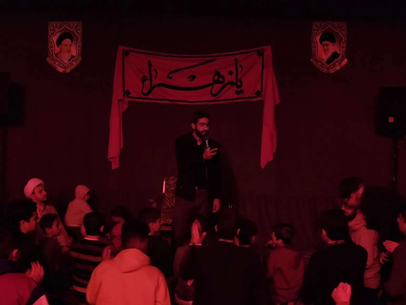 مراسم ایام فاطمیه اول در فراهان