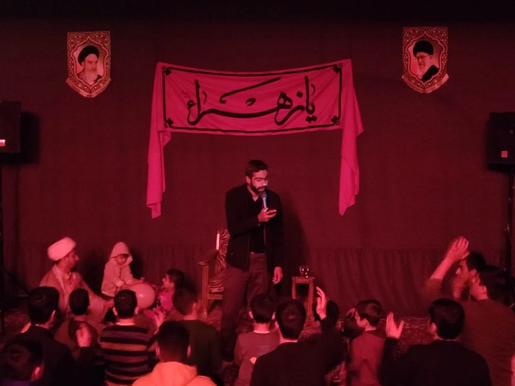 مراسم ایام فاطمیه اول در فراهان