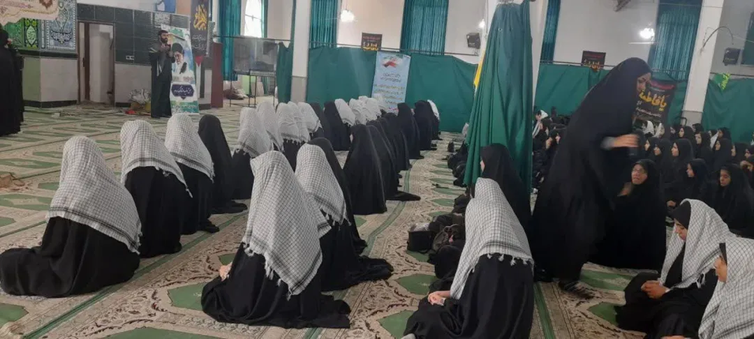 اجتماع بزرگ دختران حاج قاسم در کمیجان