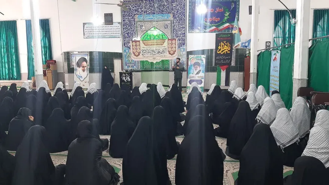 اجتماع بزرگ دختران حاج قاسم در کمیجان