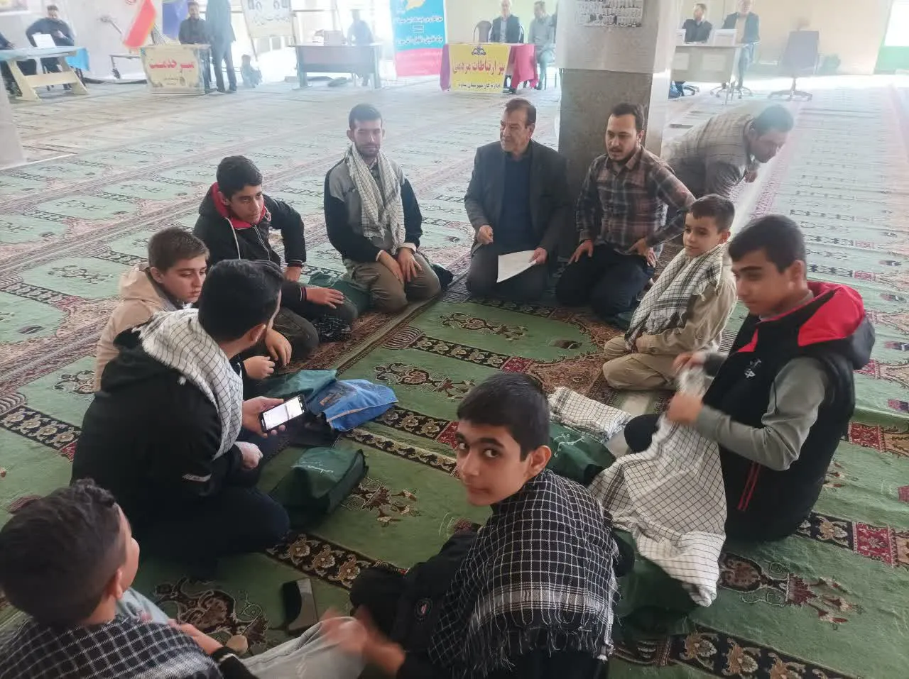 برگزاری میقات صالحین در مصلای ساوه